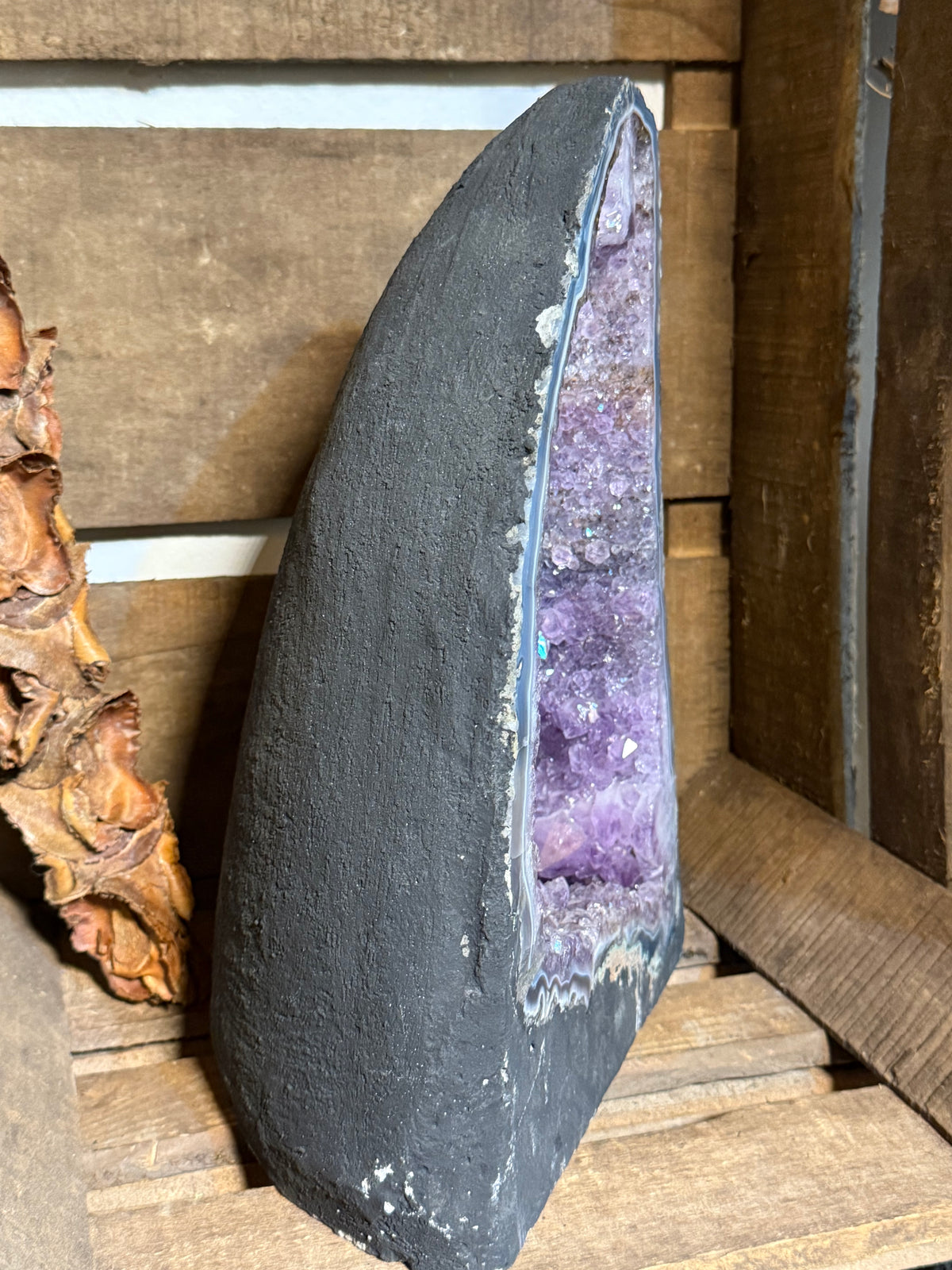 Amethistgeode uit Brazilië – 32 cm
