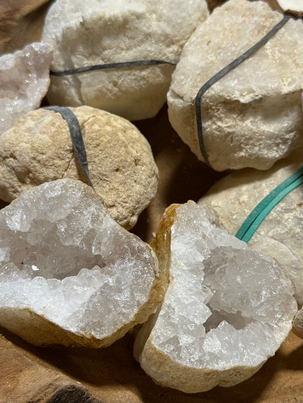 Bergkristal geode -ca. 7 cm