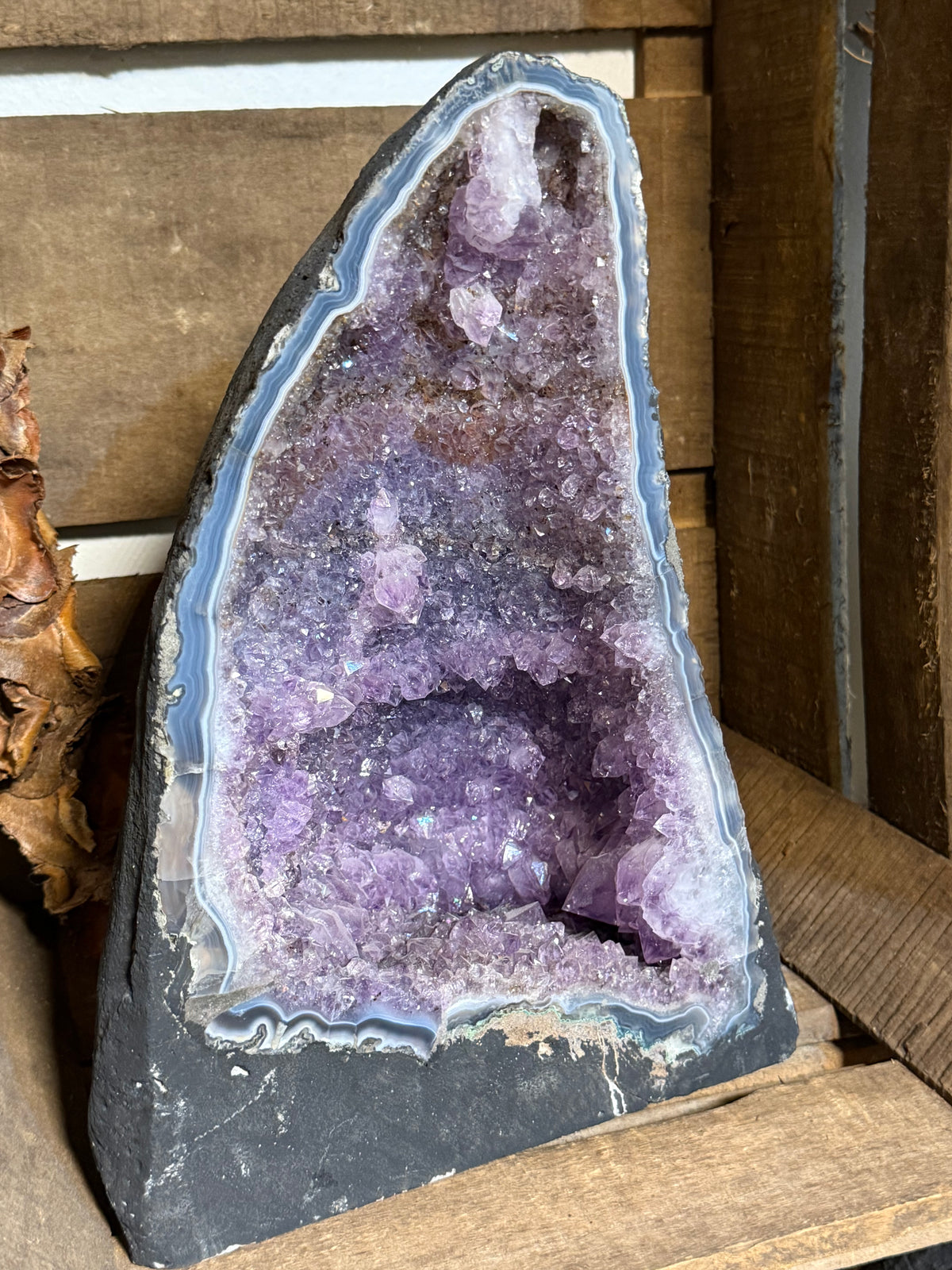 Amethistgeode uit Brazilië – 32 cm