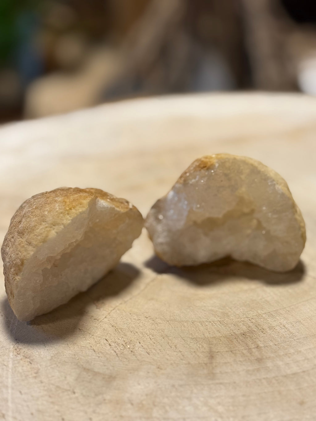 Bergkristal geode -ca. 7 cm