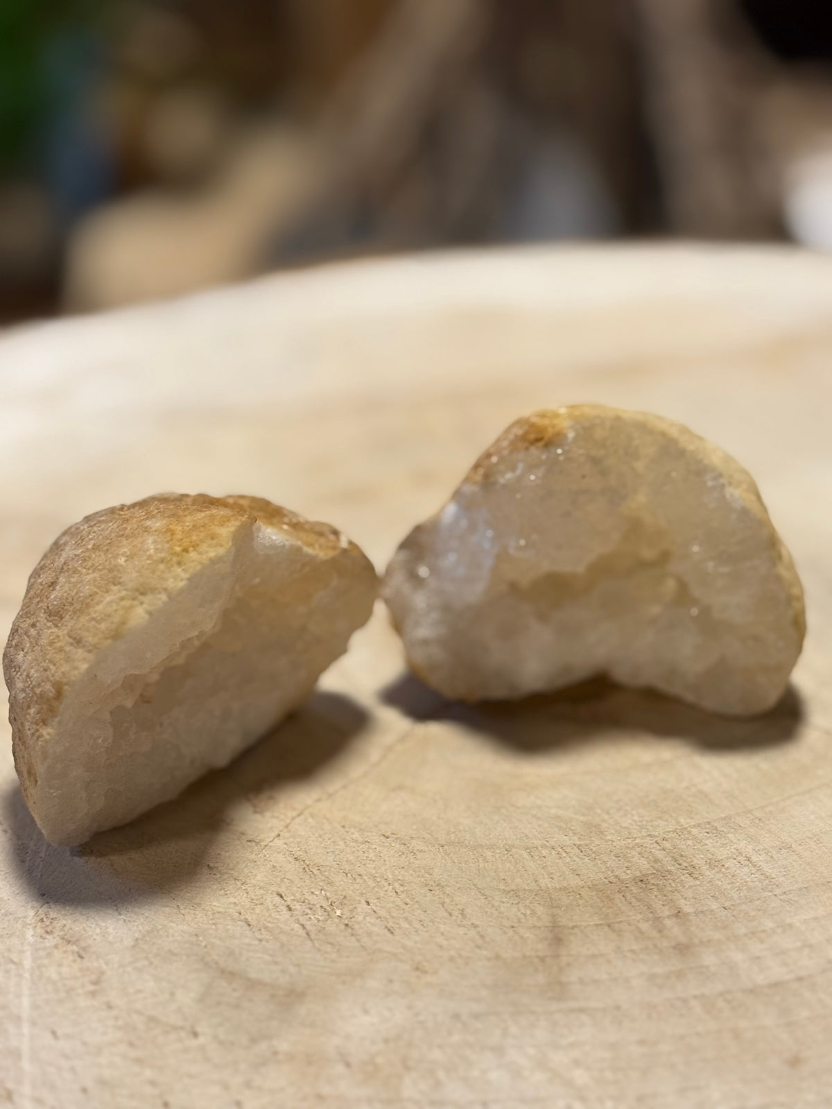 Bergkristal geode -ca. 7 cm