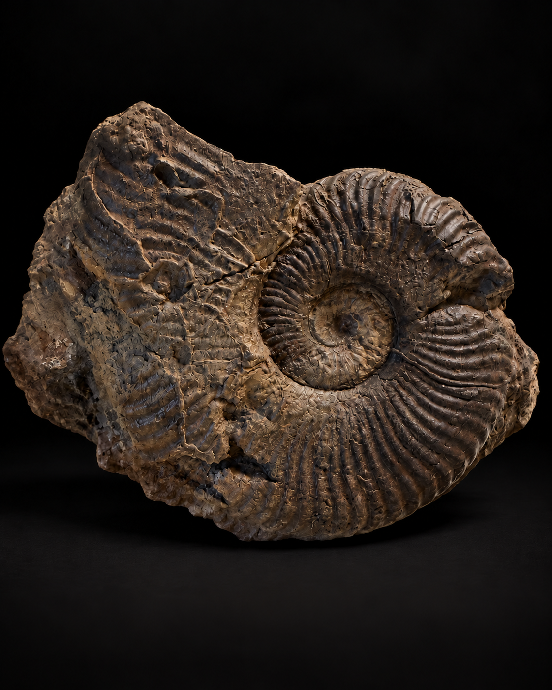 Fossiele ammoniet Grammoceras – Jura – Frankrijk