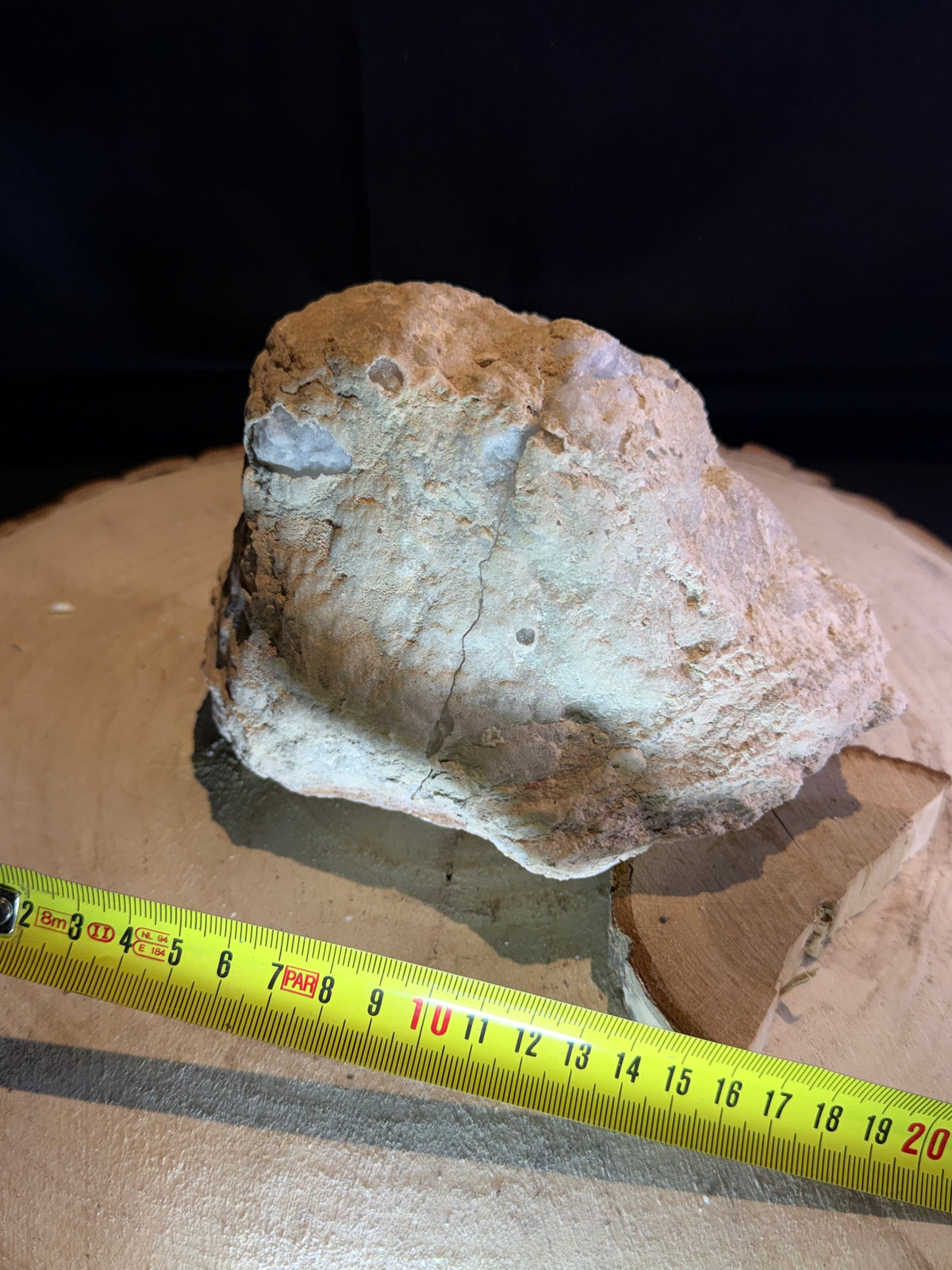 Bergkristal geode – 2 helften – 20 cm – 2,2 kg