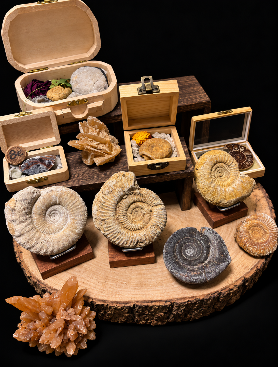Fossiele ammonieten – ontdek ons gevarieerd assortiment